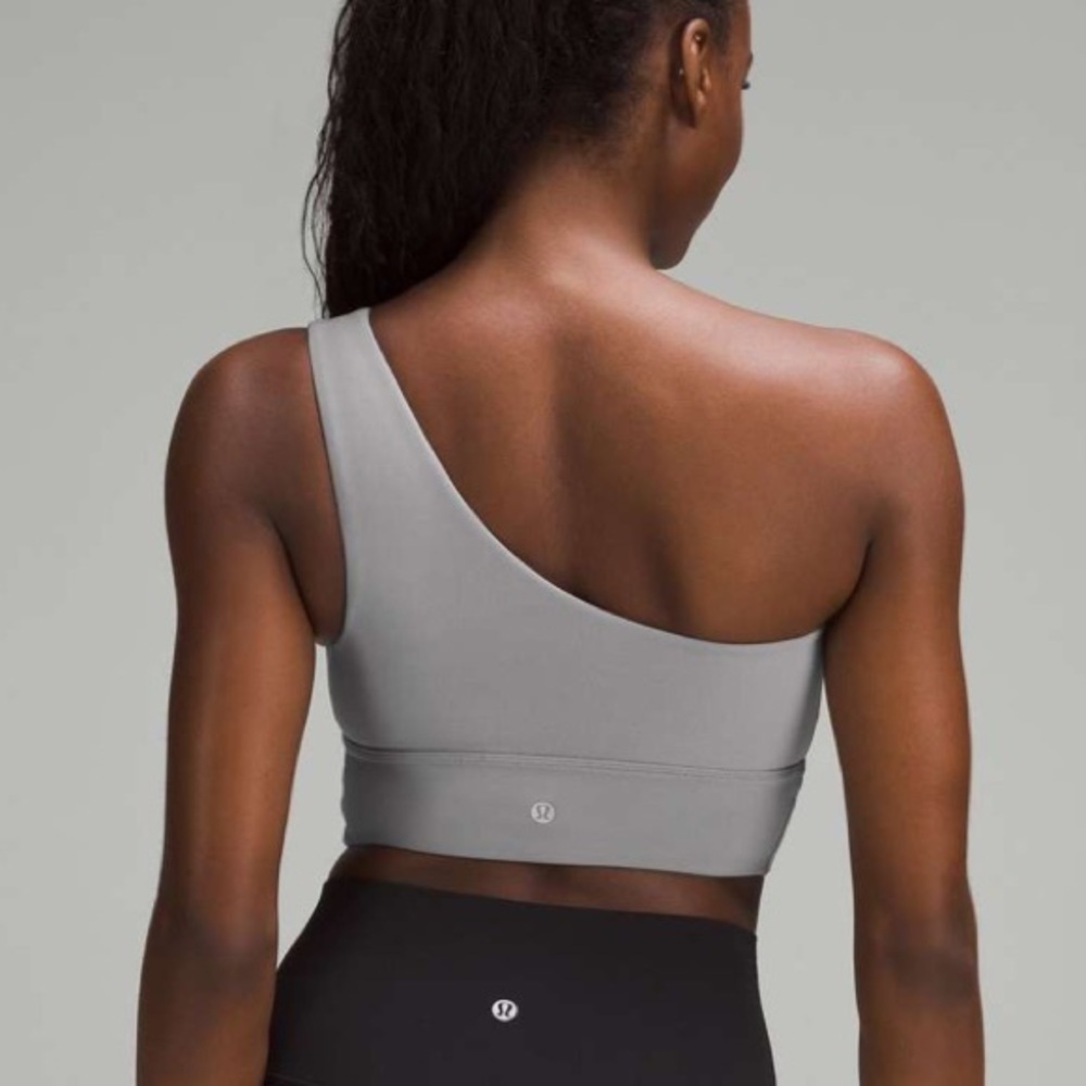 lululemon Lululemon Align Asymmetrical Bra Light Support Rhino Grey 38061